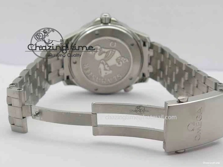 0227 Seamaster 300M SS MK 1:1 Best Edition Black Dial Ceramic Bezel On SS Bracelet A TopPick 8177